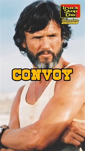 Truck Stop Chic on Instagram: "Convoy from 1978 is a rowdy, CB radio-fueled action film directed by Sam Peckinpah and inspired by the hit song from C.W. McCall. Kris Kristofferson stars as “Rubber Duck,” a maverick trucker who leads a coast-to-coast convoy in protest of corrupt law enforcement. Packed with big rigs, bar fights, and diesel-fueled rebellion, it turned a novelty song into a full-blown outlaw statement on wheels. #americana"