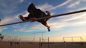 What happened when he tried to backflip again after injuring his head as a kid