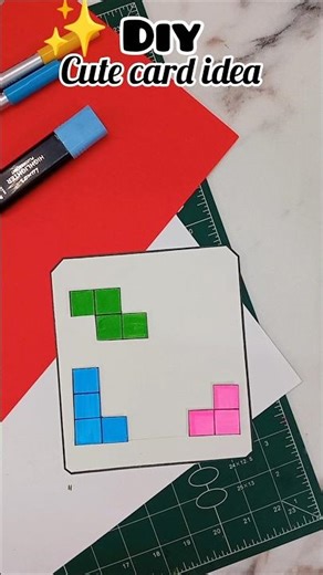 Make💖 😀this for your best friend!💖cute card #ytshorts #shortvideo #shorts #diy ⁨@createwithme6145⁩