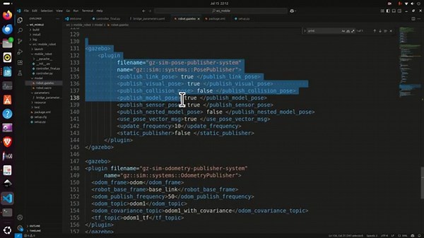 ROS2 Jazzy and Gazebo Implementation of Potential Field Method for Robot Path Planning Using Lidar