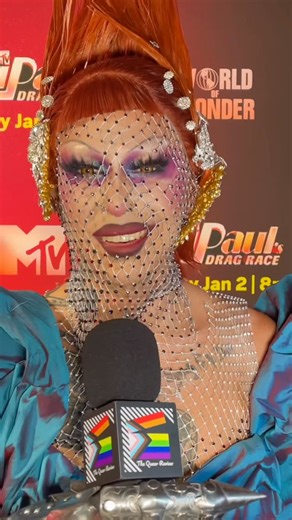The Queer Review on Instagram: "RuPaul’s Drag Race season 18’s @discordxaddams 1 in a look designed by her & created by @gidgetvonaddams @gidget.von.addams.dzn speaks with The Queer Review’s @jameskleinmann on the red carpet @rupaulsdragrace season 18 premiere ahead of its debut @mtv tonight Fri Jan 2nd 8pm ET/PT. #discordaddams #dragrace #thequeerreview #mtv #rupaulsdragrace"