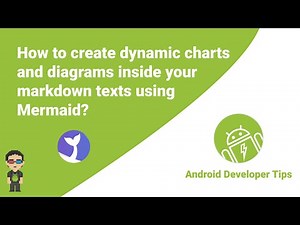 How to create dynamic charts and diagrams inside your markdown texts using Mermaid?