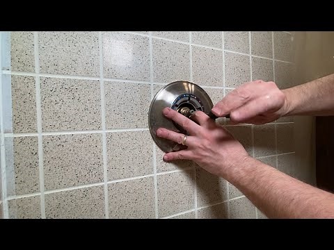 Fixing leaky Symmons shower facet using the TA-9 washer repair kit