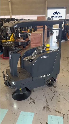 Equipamento de Limpeza para Centros Logísticos | Hangcha B1350 #hangchabrasil