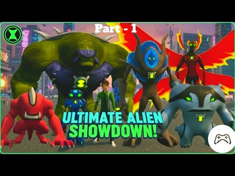 Part-1 All Ben 10 Alien Transformations & Ultimate Forms | Fan-Made Game Showcase I ben 10 galvan