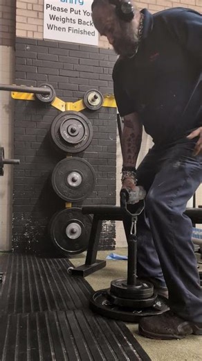 43kg 76mm rolling thunder first training session #gods of grips # unstoppable.old man strength