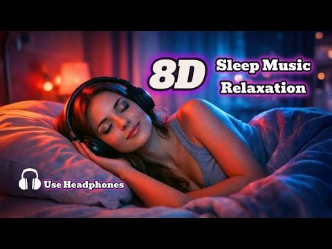 8D Sleep Music 🌙|🎶Relaxing Music for Deep Rest & Peaceful Night|🎧(Use Headphones)