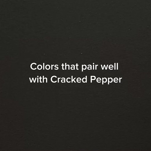 8.1K views · 148 reactions | Our 2024 Color of The Year, Cracked Pepper pairs exceptionally well with many colors. 欄 | BehrPaint | Facebook