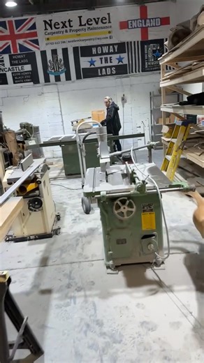 Finished chasing out the concrete ready for wiring up the last 2 machines. Family affair on a Saturday afternoon for the big clean up 😂 Thank you Lisa 😘 | Next Level Carpentry & Joinery LTD