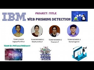 Web Phishing Detection_IBM Project || InfinityPY #python #web #ibm