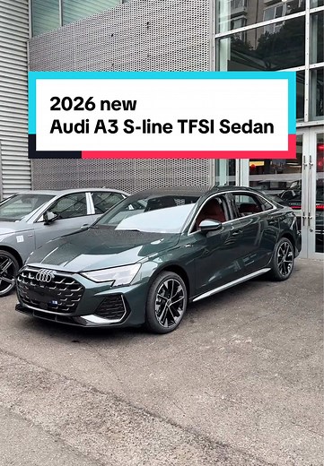 2026 Audi A3 S-line Sedan Review and Rating