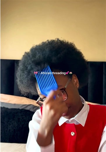 African Threading for 4C Hair: No Heat Stretching Tips