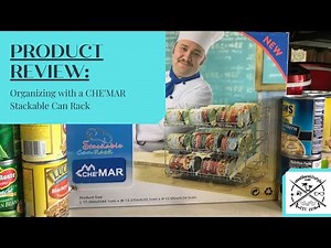 Product Review: CHE'MAR Stackable Can Rack Organizer