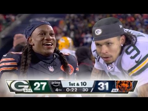 ABSOLUTE CINEMA IN CHICAGO! Packers vs. Bears Ending | NFL Wild Card Weekend