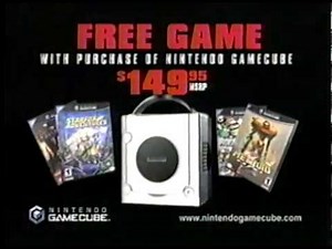 Nintendo Gamecube Commercial (Recorded 02/16/2003)