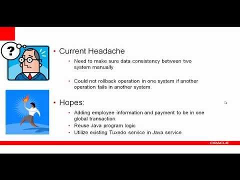Developing new services in Java with Oracle Tuxedo 12c