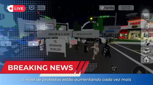 Protestos no Roblox: Precisamos da Sua Atenção!