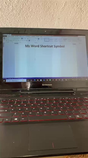 Ms word shortcut symbol key for Ace #computer #tranding #msword #shorts #symbal