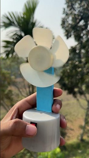 DIY Mini Fan Project #diyproject #automobile #fan