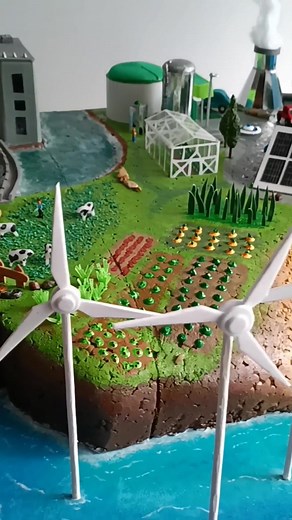 Maqueta ciudad con energías renovables; eólica, hidroeléctrica, biodiesel, biomasa, biogas, bioetanol, solar, geotermica, maremotriz, olamotriz. Medida: 45x45cm. . . . #maquetasmedellin #ciudad #maquetaenergiasrenovables #maquetaciudad #energiasrenovables #hechoamano #bio #biogas #biodiesel #biomasa #biogas #energiasolar #enegiageotermica #energiamaremotriz #energiaeolica #energiahidroelétrica #maqueta #model #cretive #maquetascreativas #medellin #edificios #miniart #miniature #mini #hechoconamo