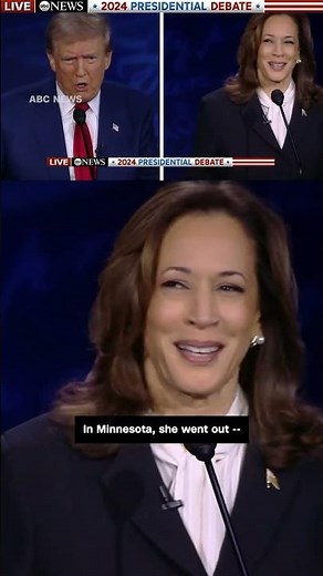 'I'm talking now': Trump and Harris spar during debate