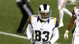 Jared Goff Passes Deep Middle To Brian Quick