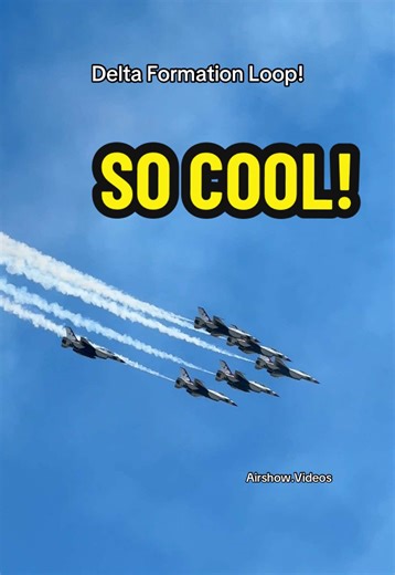 Thunderbirds Delta Loop Airshow Highlights