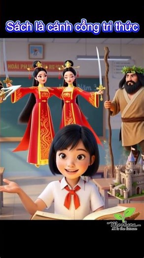 Sách là chiếc chìa khóa vào trí tưởng tượng #shorts #animation