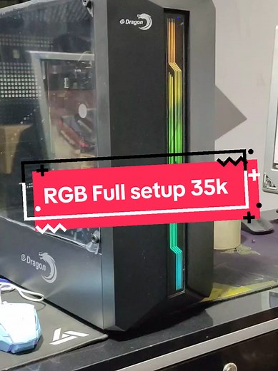 Affordable RGB Gaming PC Setup for Rs. 35,000