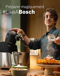 Bon alors, tu es prêt pour de véritables innovations et une préparation de gâteaux comme par magie ? Découvre le nouveau robot de cuisine de la série 6 ! ⚡ Avec ses programmes automatiques commandés par 7 capteurs et avec l'accessoire adapté à chaque recette, elle obtient des résultats fiables comme par magie. À chaque fois. La recette parfaite ? Beaucoup d'amour et le nouveau robot de cuisine de la série 6 de Bosch. | Bosch Home