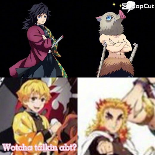 Demon Slayer on crack: #demonslayer #treat! #notreat #meme #funny