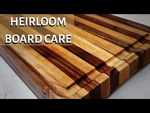 BUTCHER BLOCK SEASONING | CARE AND CLEANING