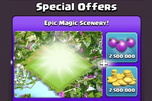 Epic Magic Scenery in Clash of Clans: Details, how to unlock, and more