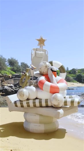 SUNNYLiFE ~ Summer Essentials Since 2003 on Instagram: "Introducing the SUNNYLiFE Christmas Tree 🎄 A playful stack of best-sellers with a star on top, we have reimagined holiday traditions in a uniquely Australian way. Celebrate summer, togetherness & the universal joy of giving this holiday season with SUNNYLiFE ☀️"