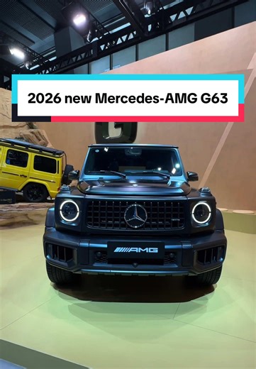 2026 new Mercedes-AMG G63 V8 Biturbo #mercedesamg #mercededmsamgg63 #amgg63 #g63 #fyp