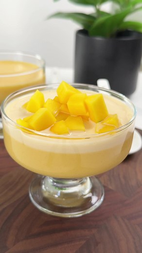163K views · 1.5K reactions | Mango Pudding (Hong Kong Style) Comment 'recipe' and I'll send you my recipe link! Craving something sweet? Try my delicious Mango Pudding (Hong Kong Style), which is soft, silky, and topped with evaporated milk and chunks of mango. Enjoy! #MangoPudding #DessertLovers #Foodie | Herman at Home | Facebook