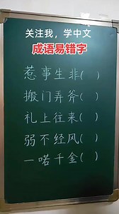 Learn Chinese: Find the Mistakes and Correct Them