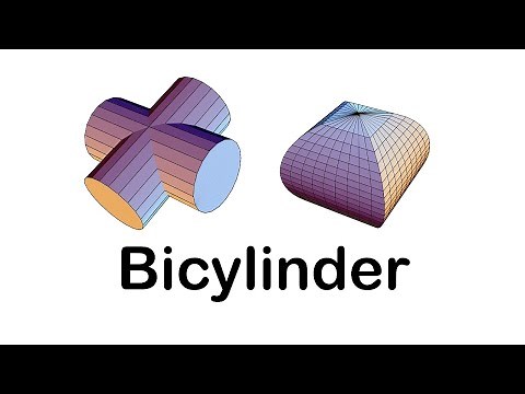 How to Calculate the Volume of a Bicylinder