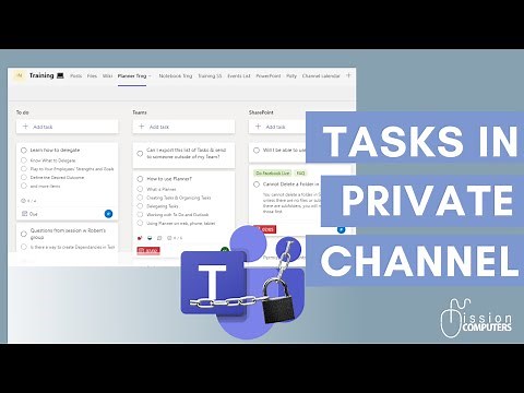 Unlocking the Secret: Linking Planner to Your Private 🔒Channel in Teams Made Easy! #microsoft