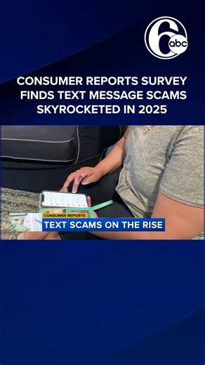 A new Consumer Reports survey finds texting and messaging scams have jumped 50% in the past year, and Gen Z is getting hit the hardest. | 6abc Action News