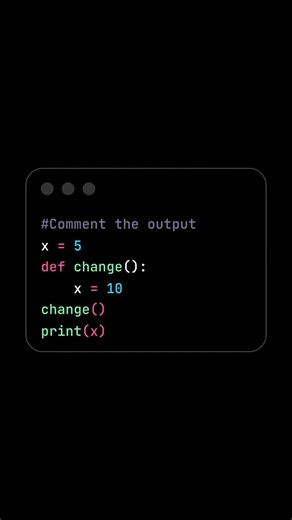 Can you Guess The Output 🤔| #python #python3