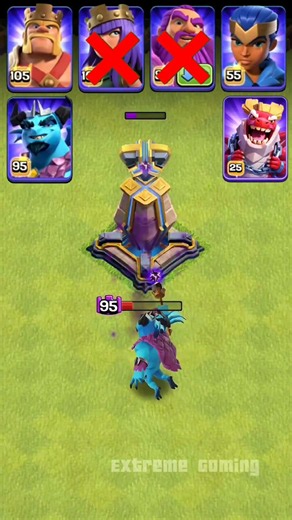 New level monolith vs all heroes in Clash of clans