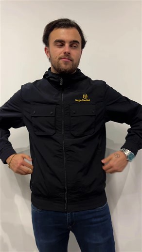 ITs Back - Sergio Tacchini Terrace best selling jacket exclusively at 80sCC in classic colours of black and navy available to buy now. Shop today: https://www.80scasualclassics.co.uk/jackets-coats-c20/sergio-tacchini-m28#c20 | 80s Casual Classics
