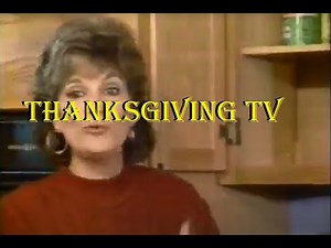 Vintage Thanksgiving commercials