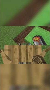 Minecraft Portal Build: Lava, Ice & Epic Boat Saves! #shorts