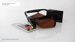 70K views · 36 reactions | Ray-Ban Wayfarer Classic RB 2140 (901) -38% Prezzo > https://www.otticasm.com/occhiale-da-sole-ray-ban-wayfarer-classic-rb-2140-901.html | OtticaSm.com - Shop Online | Facebook