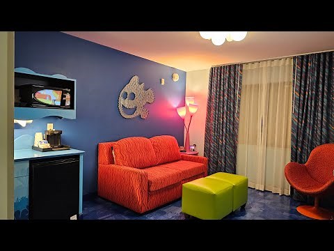 2024 Disney's Art of Animation Finding Nemo Family Suite Room Tour