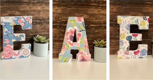 Molde de letras grandes em PDF para painel, aniversário e EVA - Artesanato Passo a Passo!