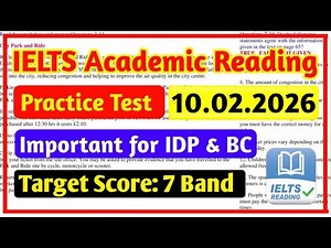 IELTS Reading Practice Test 2026 With Answers | IELTS Academic Reading Practice Test 2026