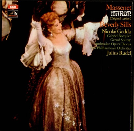 Jules Émile Frédéric Massenet Manon - Original Version UK 4-LP vinyl set